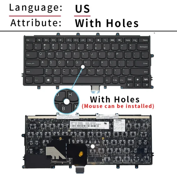 Lenovo Thinkpad Keyboard X230S X240 X240S X250 X250S X260