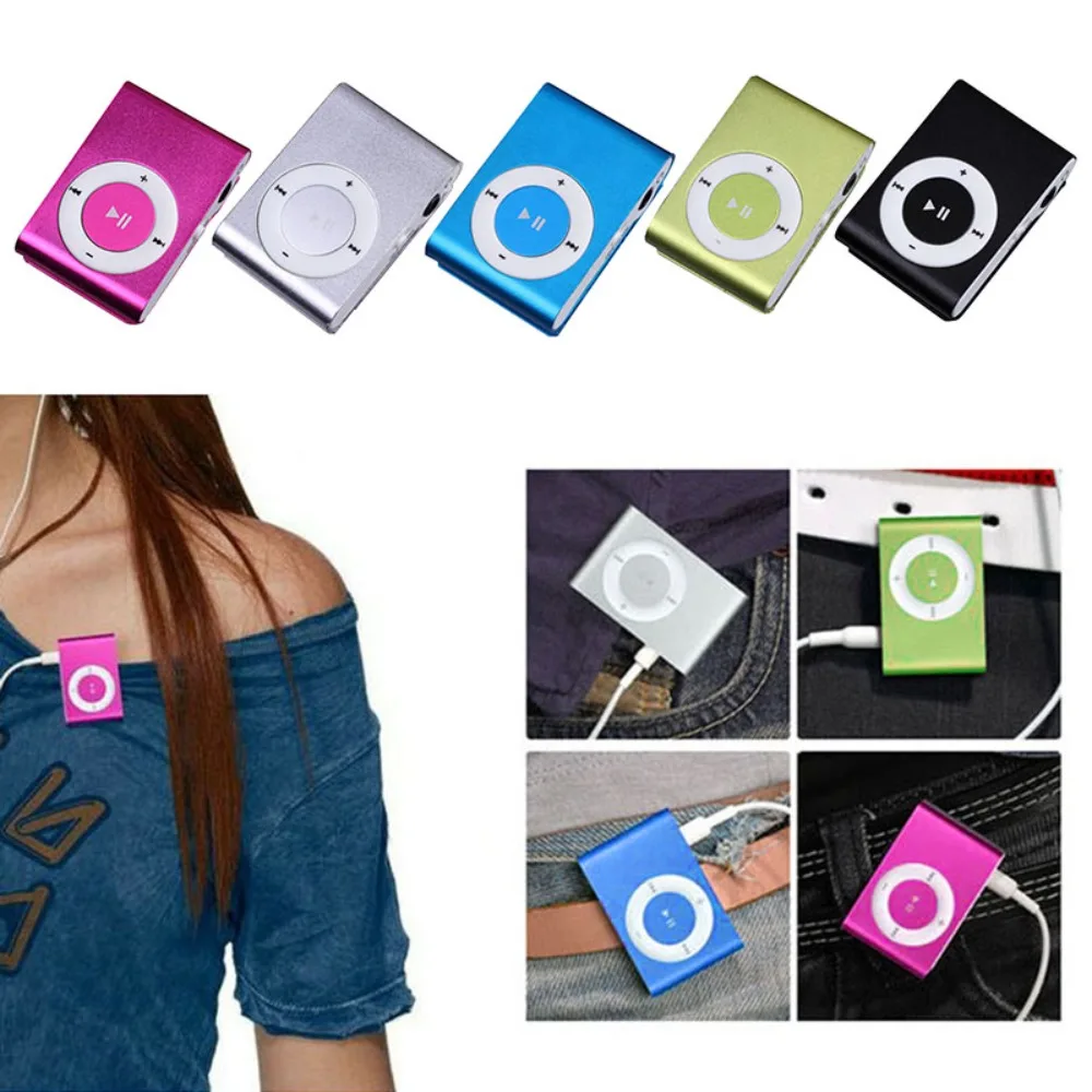 Mini USB MP3 Player Walkman Colourful Mini MP3 Player - Image 5