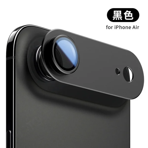 Metal Glass Camera Lens Protector Cover for Iphone Air 17 Pro Max 17Pro