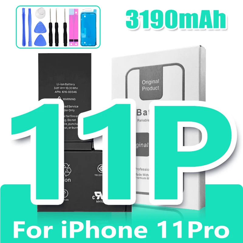 Battery for Iphone 7 8 6S 6 plus X XR 11 11Pro Xs Max High Capacity - Image 60