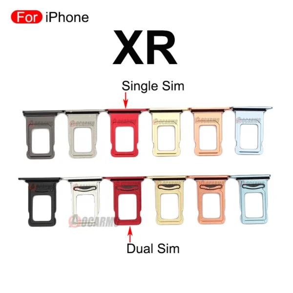 Iphone XR Single & Dual Sim Tray SIM Card