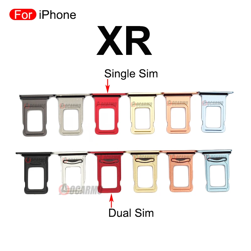Iphone XR Single & Dual Sim Tray SIM Card - Image 2
