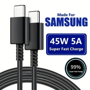 5A PD 45W USB C Super Fast Charge Cable Charging Data Cable