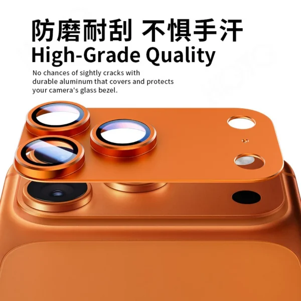 Metal Glass Camera Lens Protector Cover for Iphone Air 17 Pro Max 17Pro