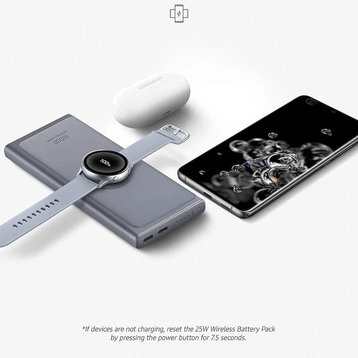 Wireless Power Bank 10000Mah Dual Type C Port Fast Charge Portble - Image 4