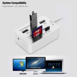 7-In-1 USB 3.0 Splitter, Card Reader, Computer Expansion - Image 6