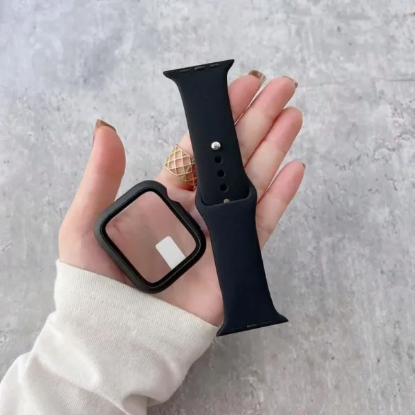 Case+Strap for iWatch Band 45Mm 44Mm 41Mm 40Mm 42Mm 38Mm 44 Mm