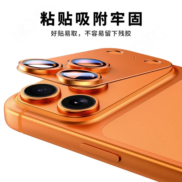 Metal Glass Camera Lens Protector Cover for Iphone Air 17 Pro Max 17Pro