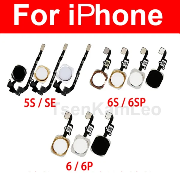 Home Button Key for Iphone 5S 6 6P 6S 6S plus Return Button