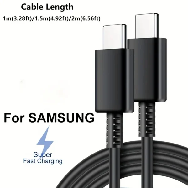 5A PD 45W USB C Super Fast Charge Cable Charging Data Cable