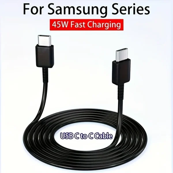 5A PD 45W USB C Super Fast Charge Cable Charging Data Cable
