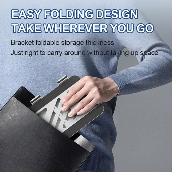 Universal Phone Tablet Desktop Stand Aluminum Alloy Rotation Folding Adjustable