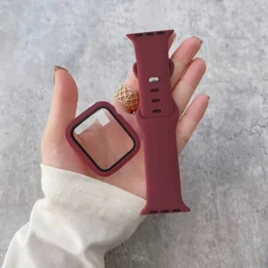 Glass+Case+Band for iWatch Bands 44Mm 40Mm 45Mm Iwatch Straps - Image 9