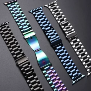 Stainless Steel Strap for  Watch Ultra 3 2 49 45 41 40 46 38 42 44Mm Metal Band Bracelet for Iwatch Series SE 11 10 9 8 7 - Image 5
