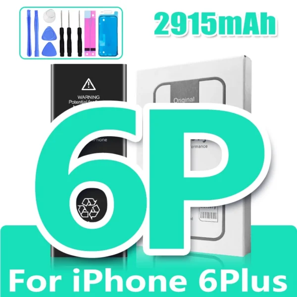 Battery for Iphone 7 8 6S 6 plus X XR 11 11Pro Xs Max High Capacity