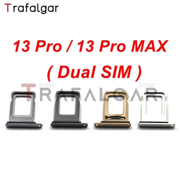 Single Dual SIM Card Trays for Iphone 13 Pro Max SIM Holder