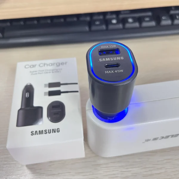 Type C Car Charger USB a 45W Fast Charging PD Phone