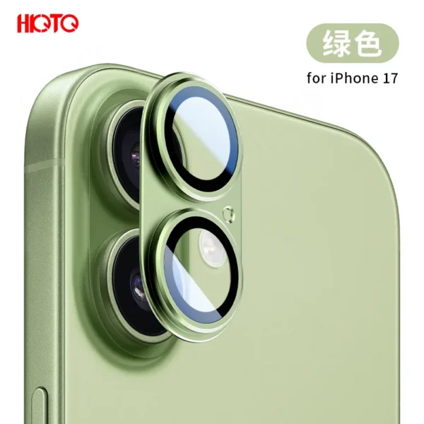 Metal Glass Camera Lens Protector Cover for Iphone Air 17 Pro Max 17Pro