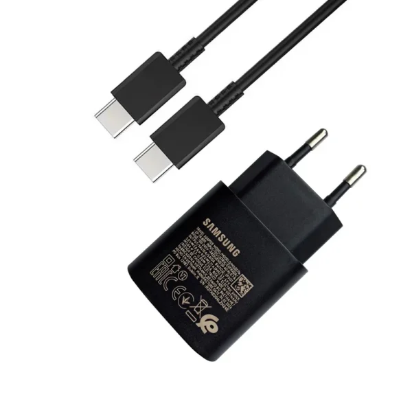 25W Super Fast Charger Galaxy S24FE S24Ultra S23 S22 Flip Fold 2 3 4 5 6 A06 A16 A15 A35 A55 Adapter Quick Charging