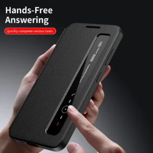 Smart Sleep Window Phone Case for Samsung Galaxy S26 Ultra S25 Ultra - Image 5