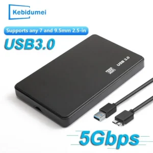SATA HDD SSD External Hard Drive Case High Speed External Hard Drive for PC Laptop PS5