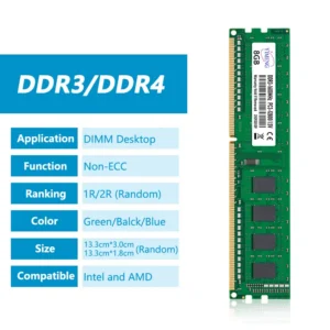 Desktop Memory Ram DDR3 DDR4 4GB 8GB 16GB  PC4 - Image 3