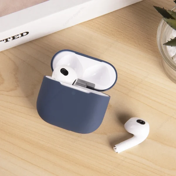 Airpods 4 Cover Silicone Protective Cases Wireless Headphone