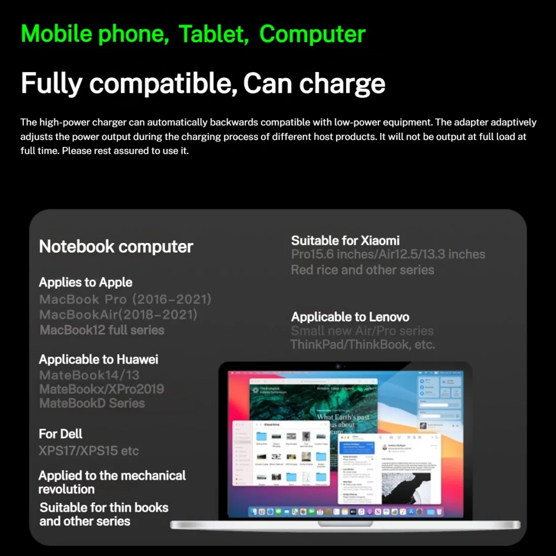 Laptop Adapter for Macbook Pro  A1708 A1706 A1989 A2159 A2289 A2251 - Image 6