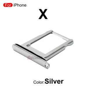 Black Silver Gold Sim Tray Card Slot for Iphone X XS - Image 16