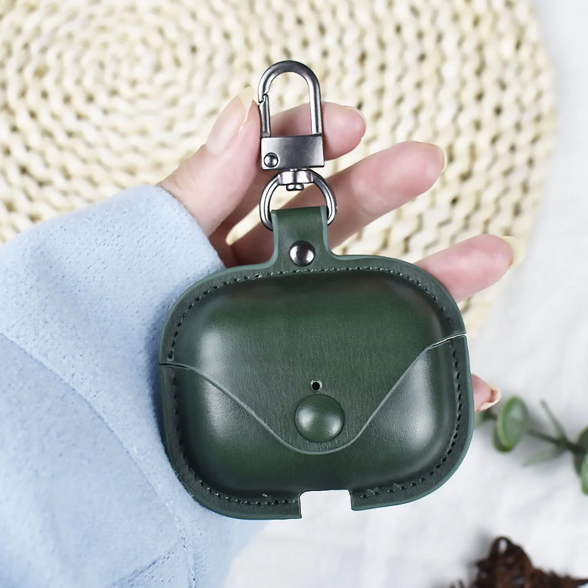 Airpods Pro 2 Case Leather Earphone Case Cover - Image 30