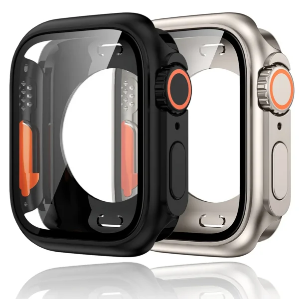 Tempered Glass Apple Watch Case for Iwatch Serie 10 9 8 7 6 SE 5