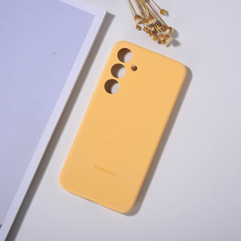 Galaxy S24 Uitra S23 Ultra Silky Silicone Cover Luxury Soft Touch - Image 16