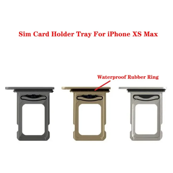 Sim Card Adapter for Iphone XS MAX Dual Single Tray