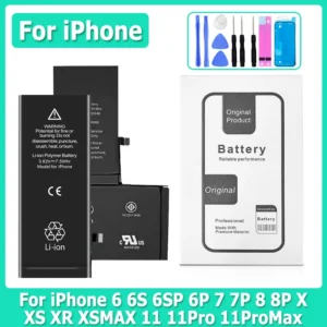 Battery for Iphone 7 8 6S 6 plus X XR 11 11Pro Xs Max High Capacity