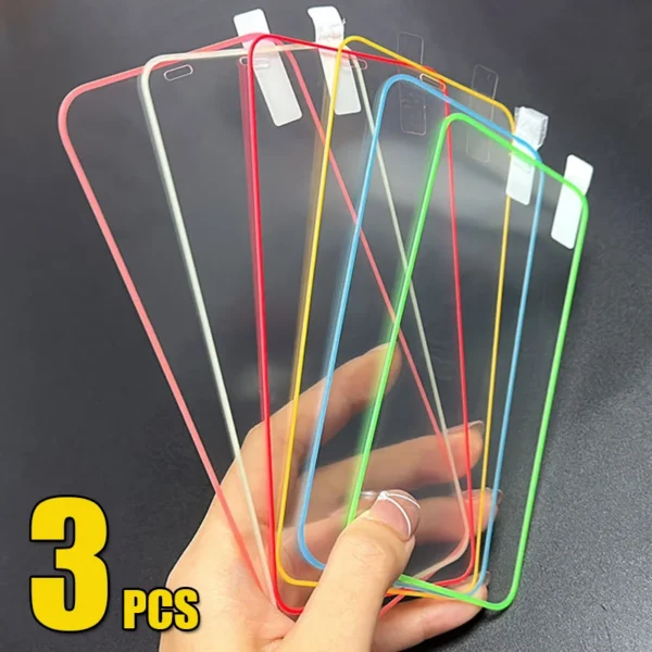 Luminous Tempered Glass Glowing 9H Proof Screen Protector Film for Iphone