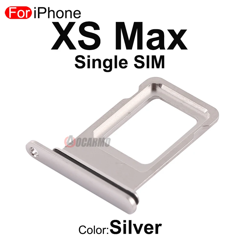 Iphone X XS Max SIM Card Tray Stainless Steel Drawer Holder - Image 15