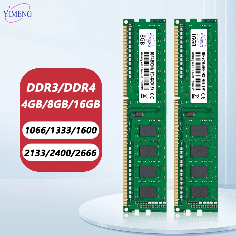 Desktop Memory Ram DDR3 DDR4 4GB 8GB 16GB  PC4 - Image 10