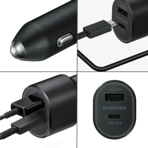 Type C Car Charger USB a 45W Fast Charging PD Phone - Image 4