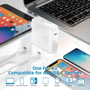 Power Adapter for Macbook Pro 16/15/14/13 Inch & Ipad Pro (2021-2018) 140W - Image 7