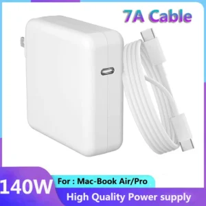 Power Adapter for Macbook Pro 16/15/14/13 Inch & Ipad Pro (2021-2018) 140W