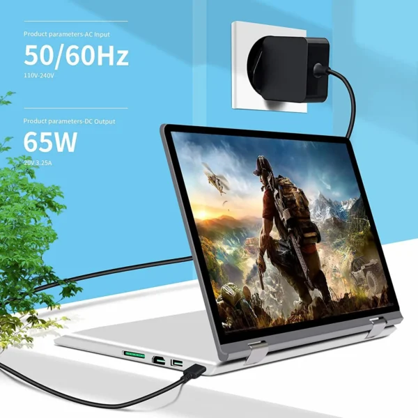 Type-C USB C Charger for Macbook Asus Zenbook Lenovo Dell HP Sony Xiaomi