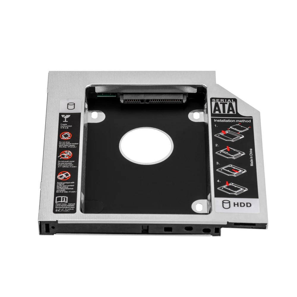 CD DVD ROM to SSD HDD Caddy SATA 3.0 for 2.5