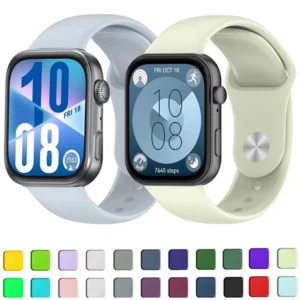 Soft Silicone Strap for  iWatch Fit 3/Fit 4/4 Pro Band Replaceable - Image 3