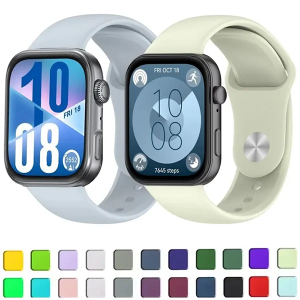 Soft Silicone Strap for  iWatch Fit 3/Fit 4/4 Pro Band Replaceable