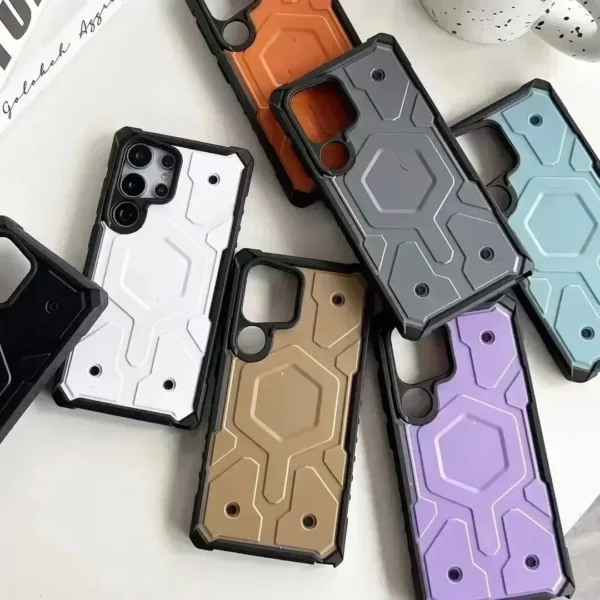 Clear Pro Magnetic Case for Samsung Galaxy S24 Ultra S23 S25