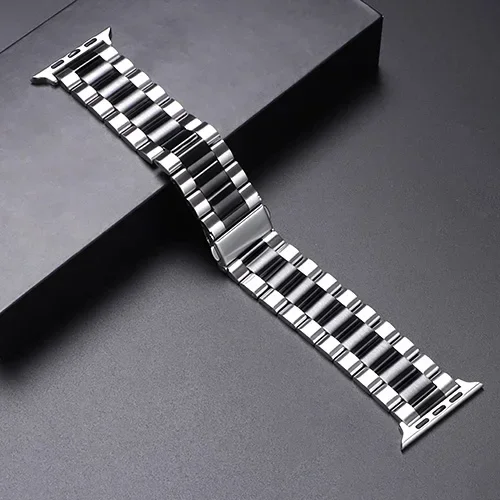Stainless Steel Strap for  Watch Ultra 3 2 49 45 41 40 46 38 42 44Mm Metal Band Bracelet for Iwatch Series SE 11 10 9 8 7