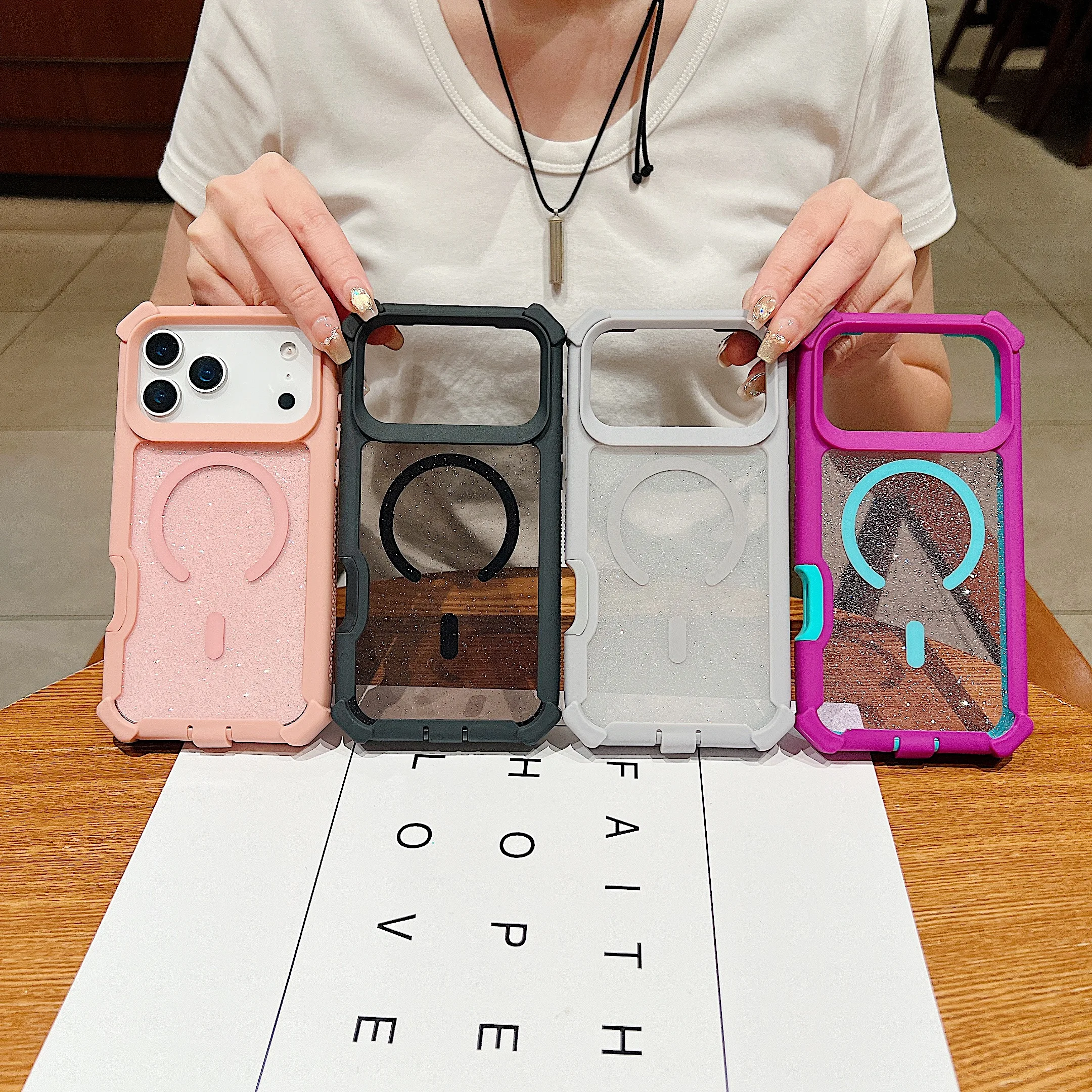 Magnetic Case for Iphone 17 Air 16 15 14 plus 13 12 Pro Max - Image 7