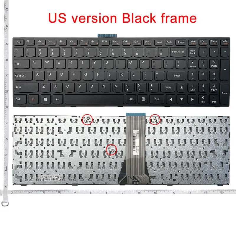 Lenovo Laptop Keyboard for G50 G50-30 G50-45 G50-70/AT G50-80 B50 - Image 8