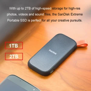 E30 Portable SSD USB 3.2 USB-C External HD 1TB 2TB Solid State Drive - Image 7