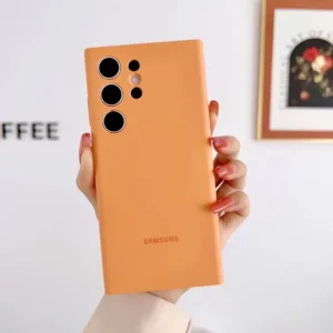 Galaxy S24 Uitra S23 Ultra Silky Silicone Cover Luxury Soft Touch - Image 9